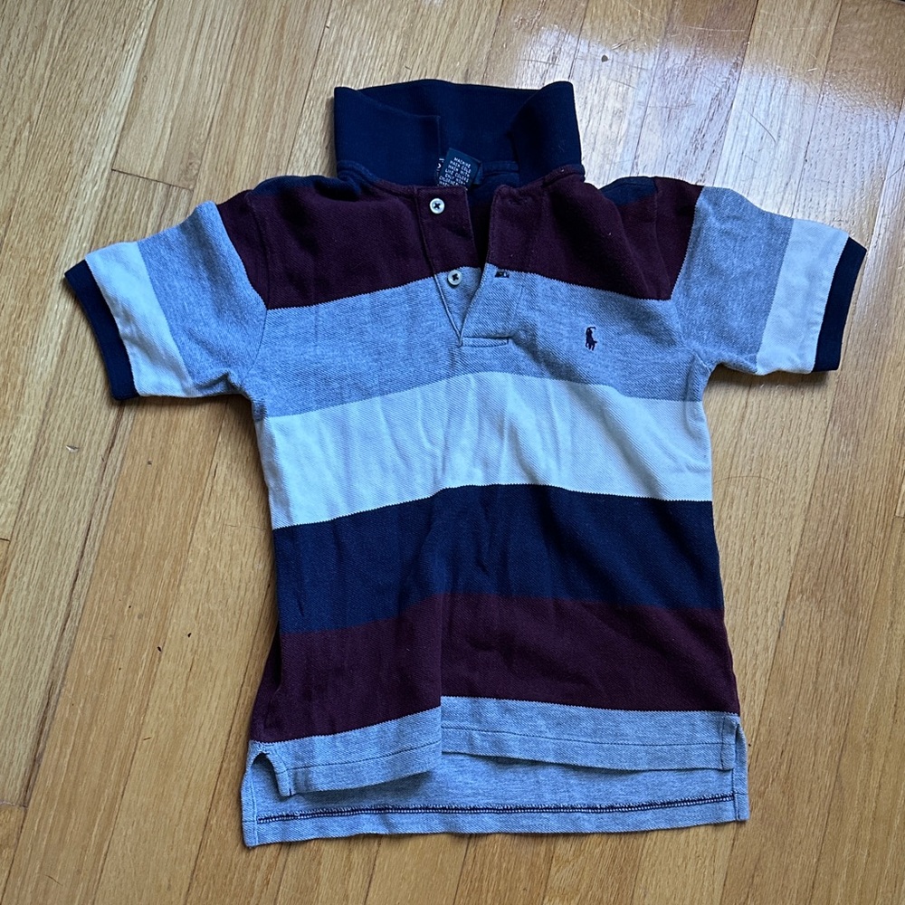 Polo by Ralph Lauren Kids Multicolor Striped Polo
